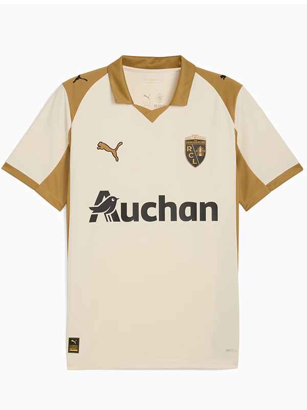 RC lens terza maglia adulto terza divisa da calcio kit da calcio maschile maglia superiore 2025-2026